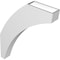 Ekena Millwork 4-in. W x 24-in. D x 32-in. H Thorton Architectural Grade PVC Knee Brace BRCP04X24X32THR - alternate 5